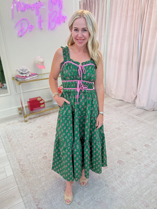 Jadie Floral Maxi Dress