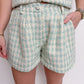 Julep Check Tweed Short Set