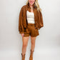 Deirdra Suede Jacket