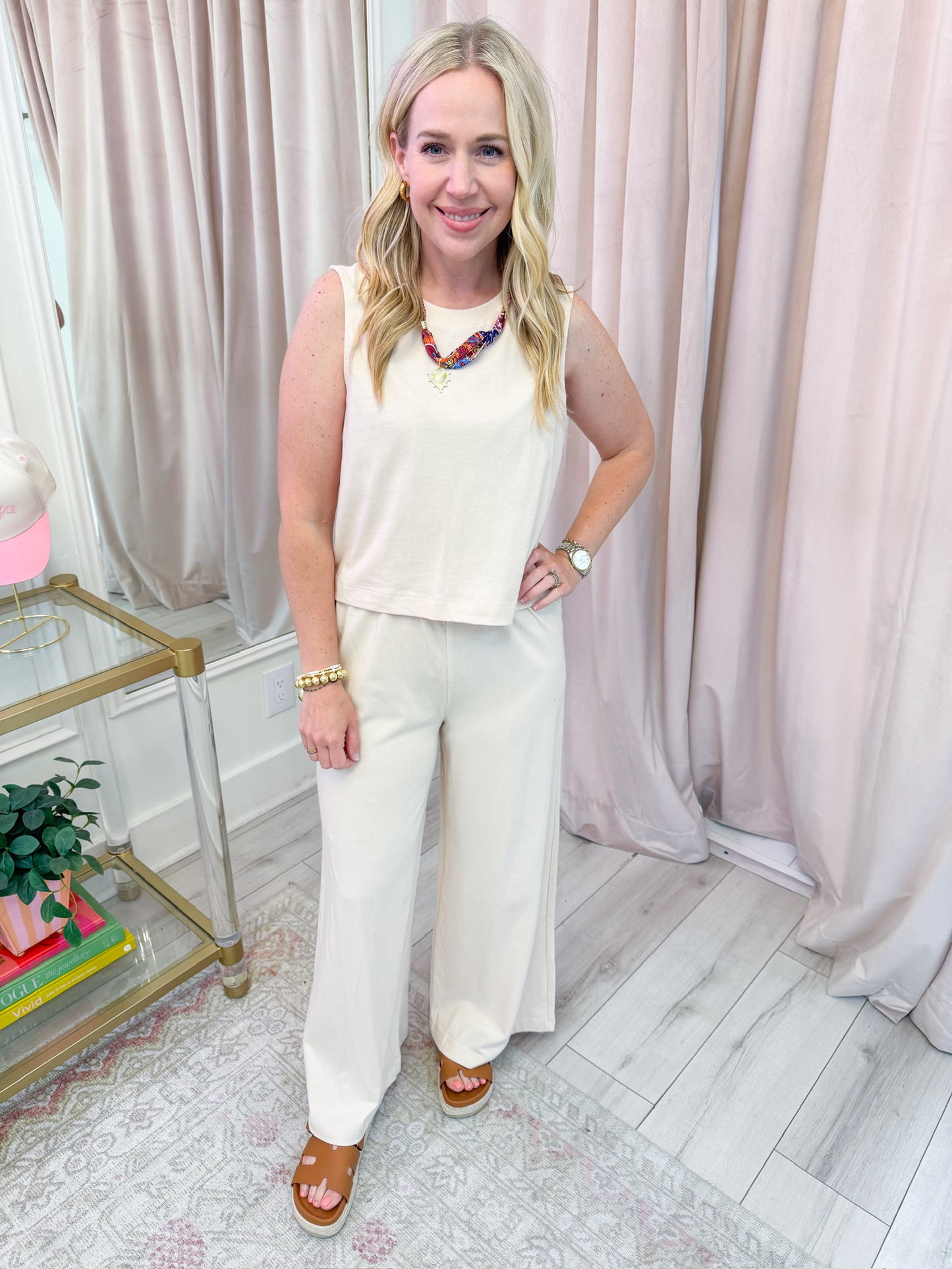 ZS Scout Jersey Crop Flare Pant