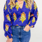Willa Floral Vneck Blouse