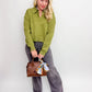 Vneck Collared Sweater