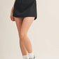 Waistband Contrast Skort