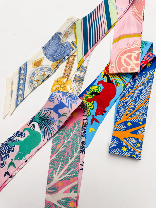 Silk Ribbon Scarf