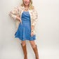 Nashville Denim A-line Mini Dress