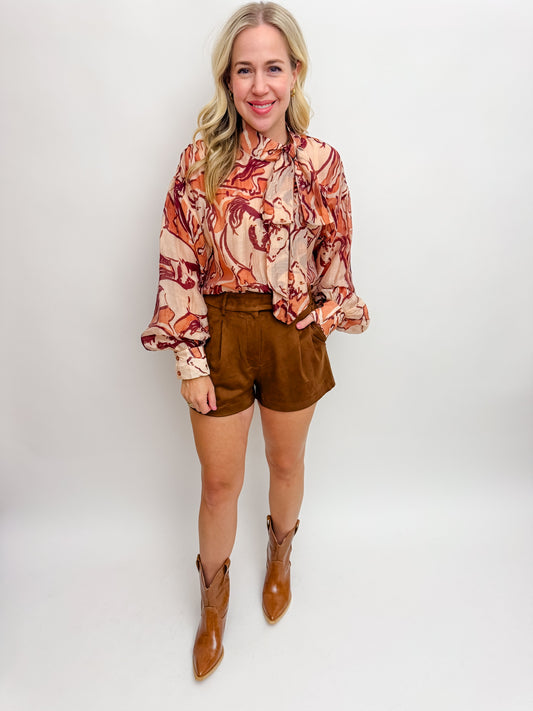 Sutton Tie Top