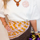 Josie Mini Skort Wild Tiger Knit