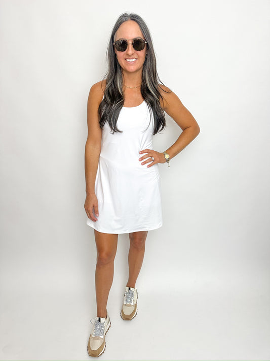 Butter Soft Tennis Romper Dress