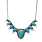 Antique Turquoise Necklace & Earring Set