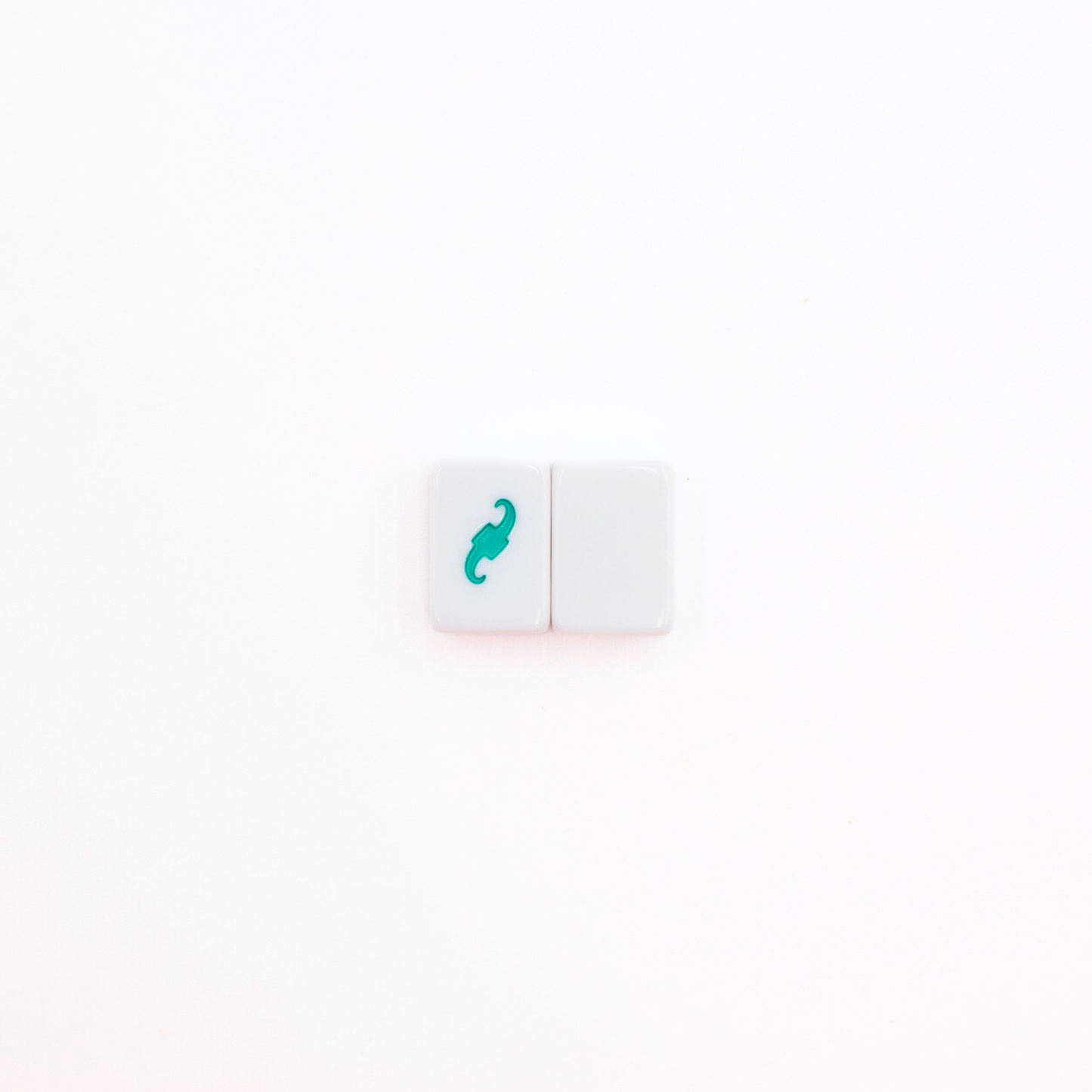 Mini Travel Mahjong Set White