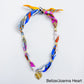 Gold Spacer Scarf Necklace
