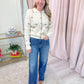 Delicate Hearts Button Up Cardigan