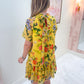 Willa Dress Yellow Parterre