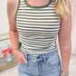 ZS Classic Striped Scoop Tank