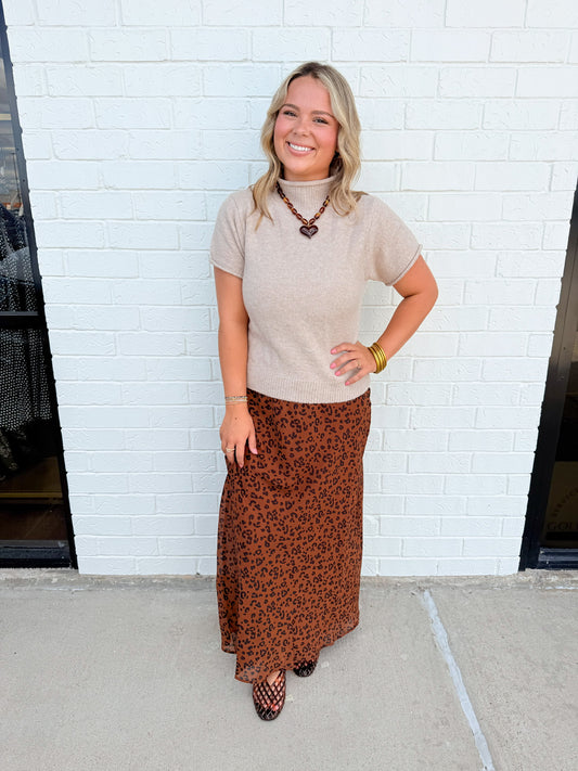 ZS Europa Leopard Skirt