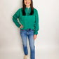 Mix Up Sherpa Pullover