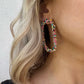 AC Crystal Garland Drop Earrings