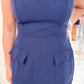 Sabrina Strapless Mini Dress`