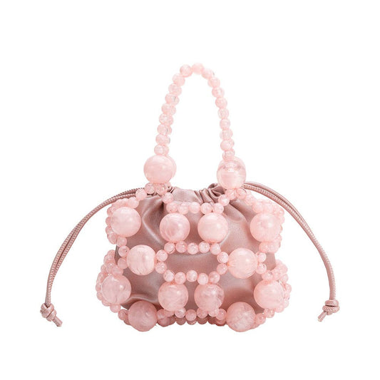 Bobby Pink Vegan Leather Bag