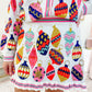 Multi Beaded Ornament Knit Skirt