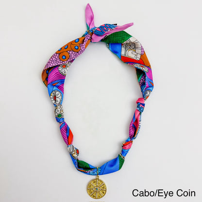 Knotted Scarf Necklace