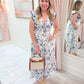 Amalfi Garden Midi Dress
