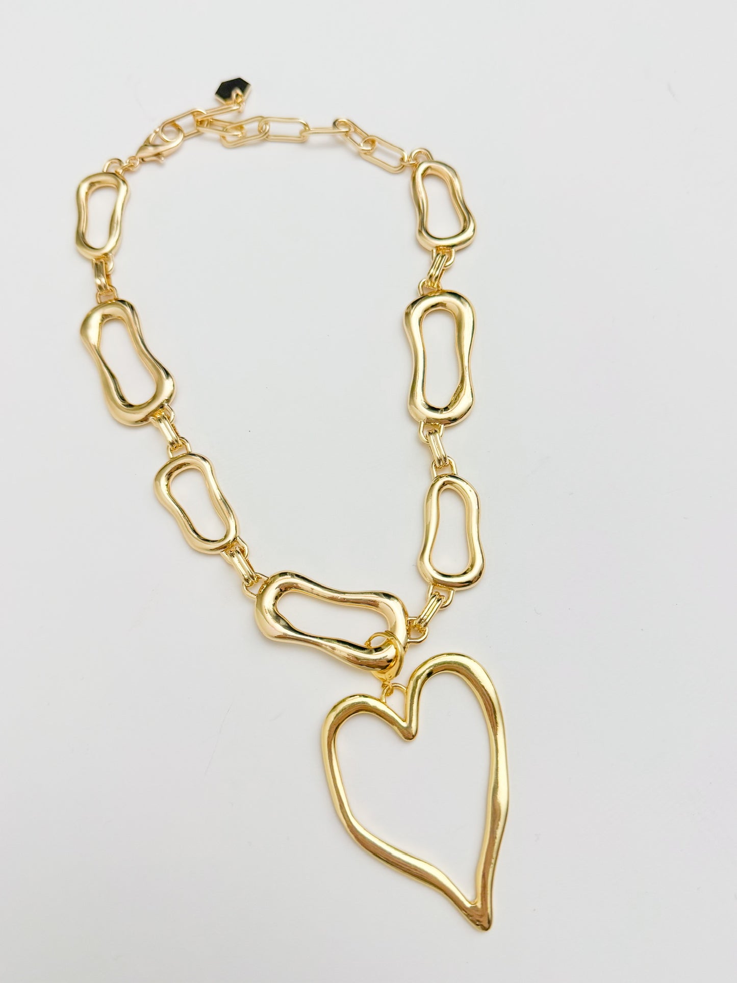 Mandy Jumbo Heart Necklace