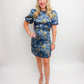 Tallulah Floral Jacquard Mini Dress