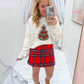 Yuletide Plaid Skort
