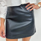 ZS Ciera Leather Skirt