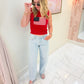 Flag Knit Sweater Tank