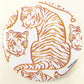 Sassy Tigers - Game Day Button