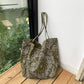 Paisley Shoulder Tote Bag