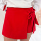 Rally Solid Wrap Skort