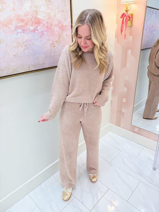 Softies Marshmallow Crew Lounge Set