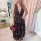 Evening Romance Tiered Maxi Dress