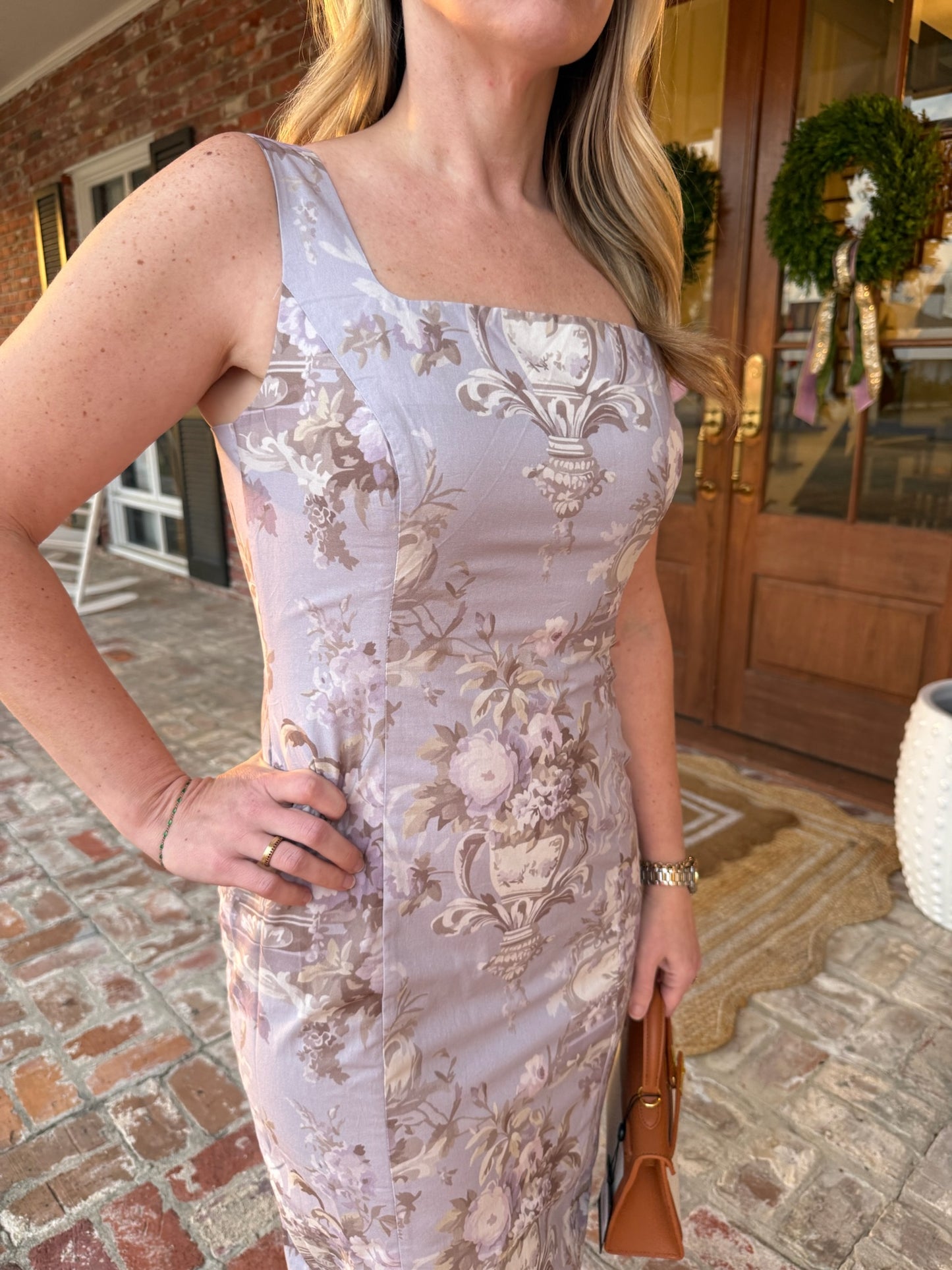 Sandrine Floral Midi Dress