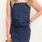 Elena Embroidered Tank & Skirt Set