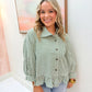 Fall Gingham Peplum Blouse