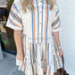 Driftwood Plaid Mini Shirt Dress