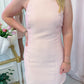 Swan Song Satin Mini Dress