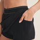 Waistband Contrast Skort