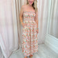 ZS Cornelia Ami Floral Midi Dress