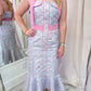 Full Bloom Pink Midi Dress