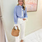 Eloise Lace Collar Top
