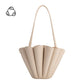 Shellie Bone Vegan Leather Shoulder Bag