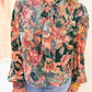 Scarlette Burnout Velvet Tied Neck Blouse