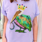 Mardi Gras Pelican Sequin Tee
