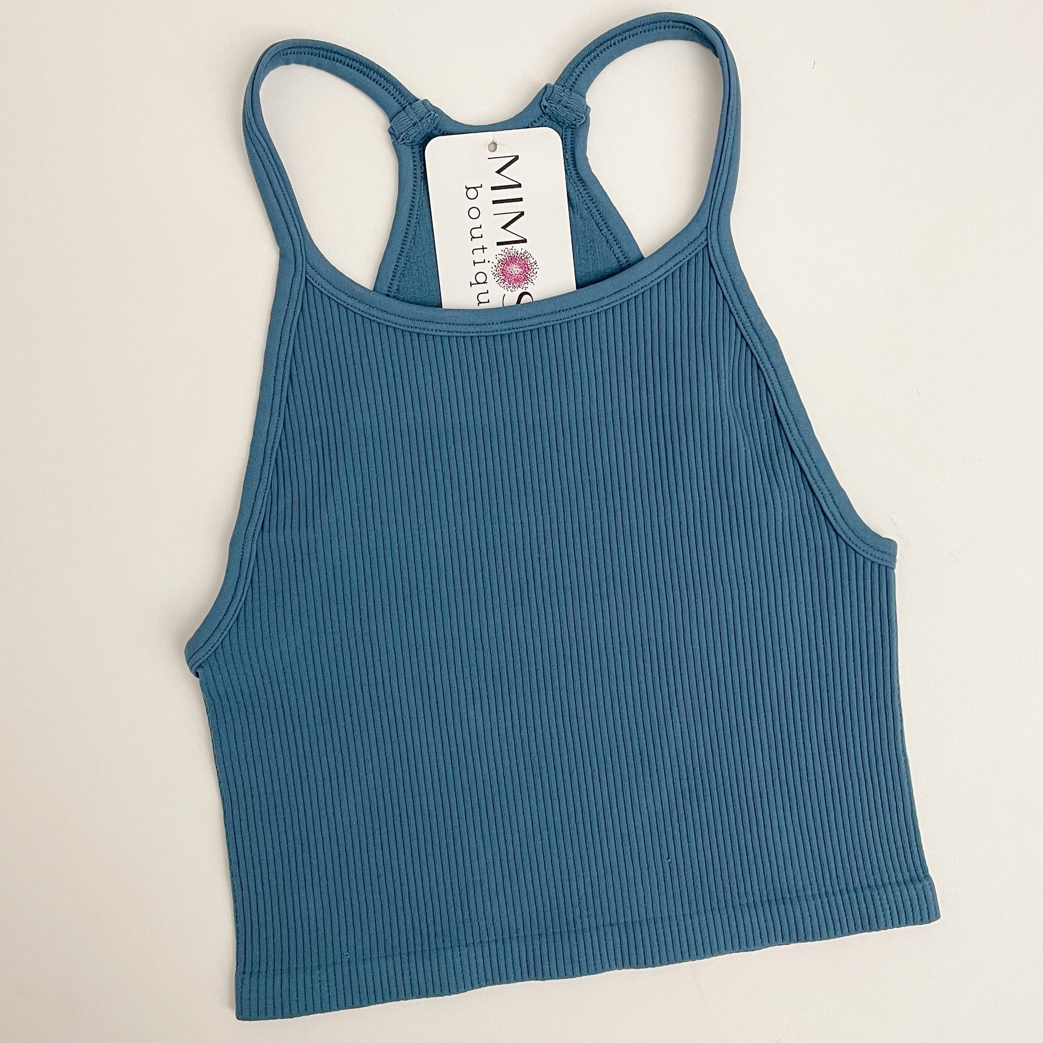 Knock Out Seamless Halter Top - Tops