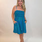 Cortlyn Striped Tie Mini Dress